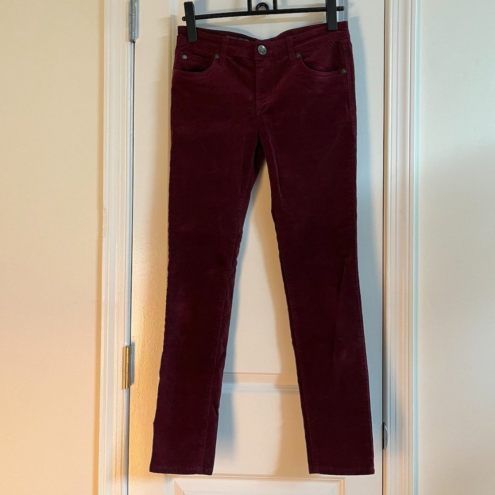 Kut from the Kloth Diana Skinny Petite Corduroy Skinny Pants Size 2P